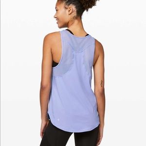 Lululemon Sculpt Tank size 8 hydrangea blue